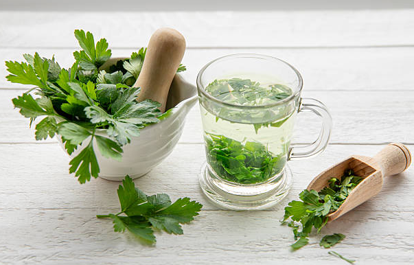 parsley tea health benefits